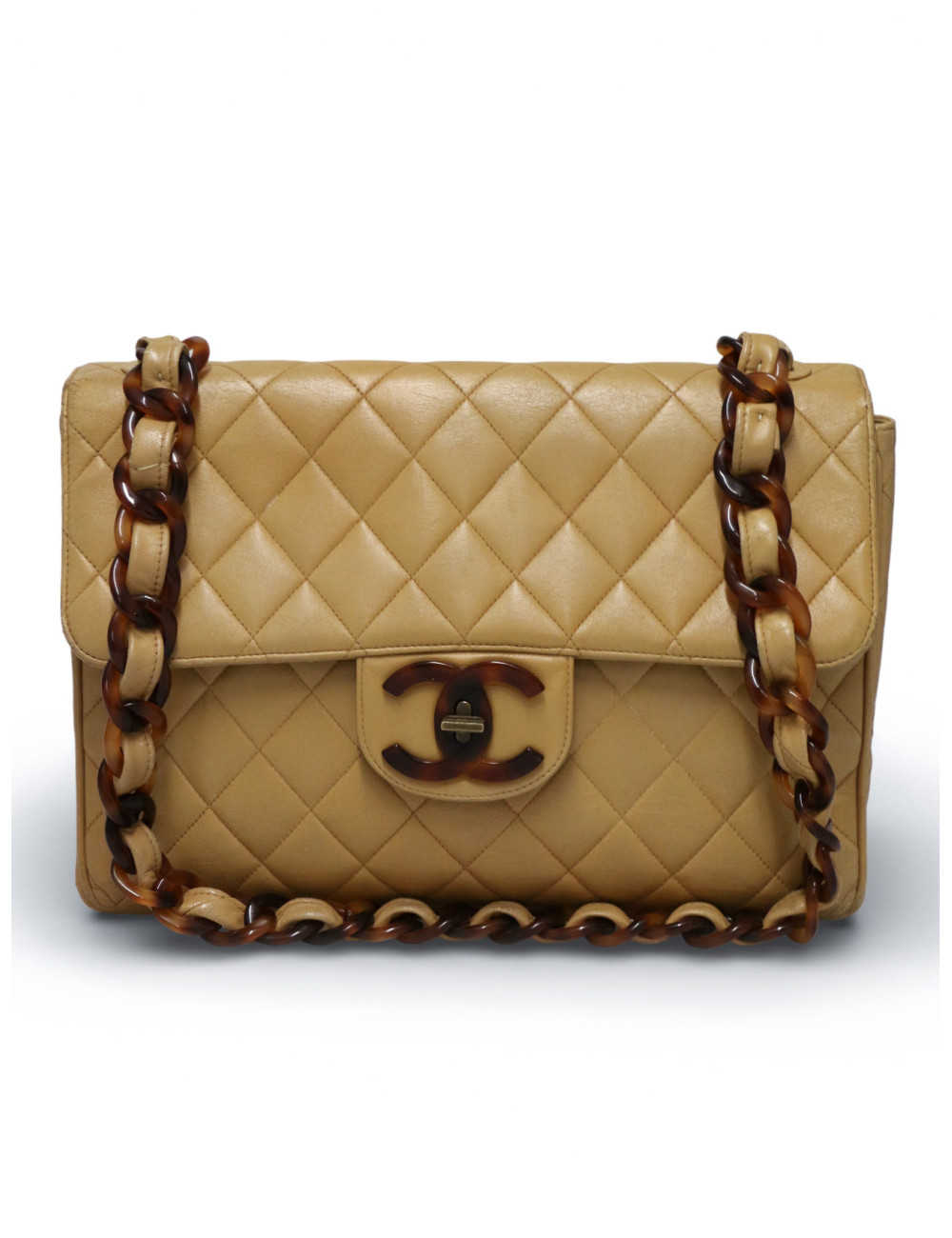 Vintage sac Chanel beige