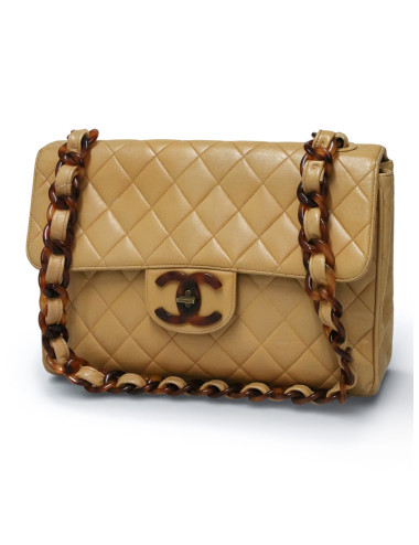Vintage sac Chanel beige