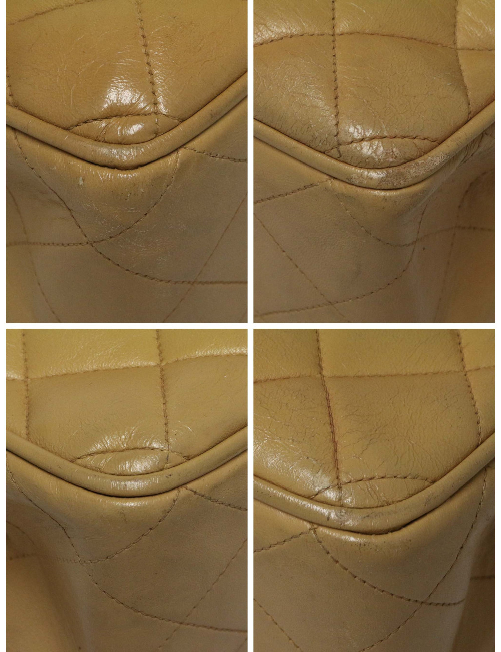 Vintage sac Chanel beige