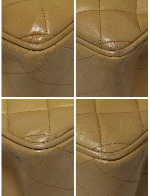 Vintage sac Chanel beige