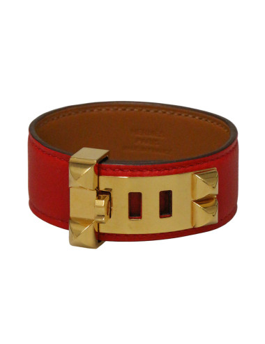 Bracelet Hermès CDC 24 collier de chien doré