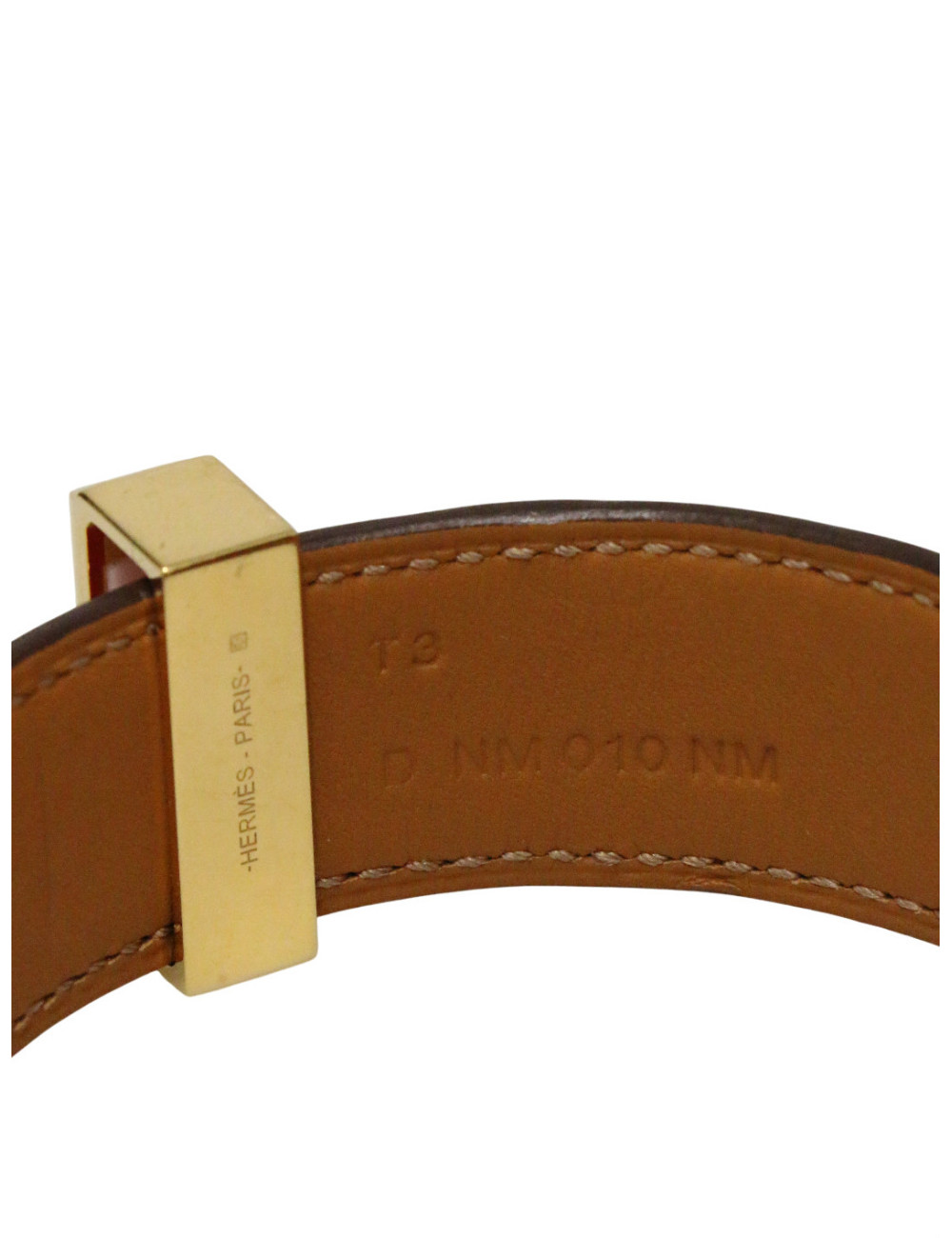 Bracelet Hermès CDC collier de chien doré