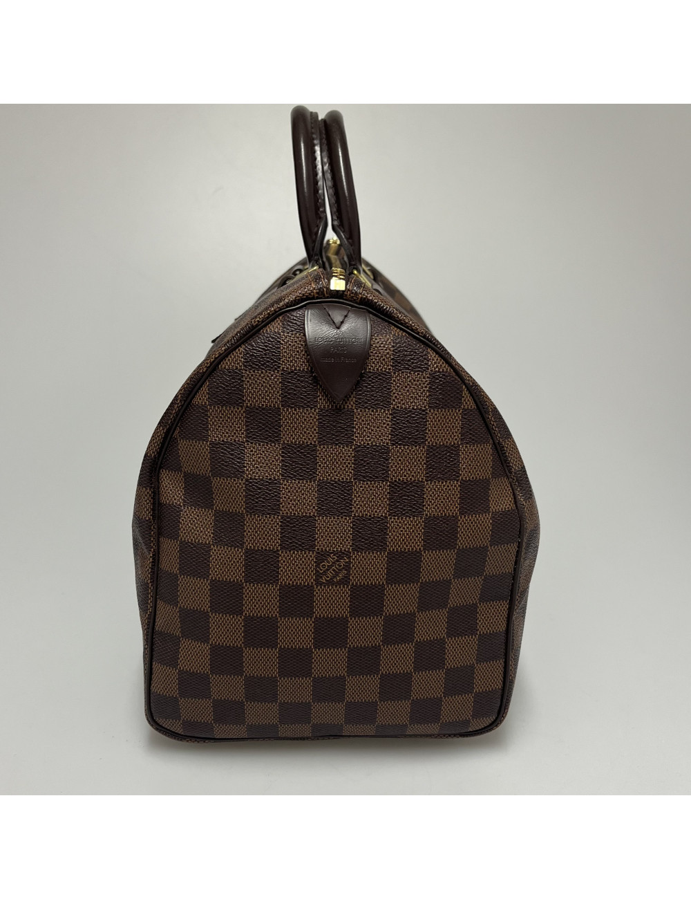 Speedy 35 Louis Vuitton Toile damier ébène