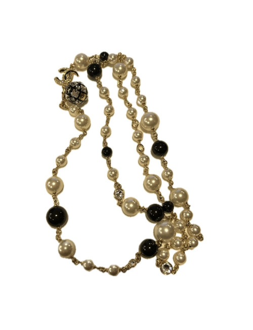 Sautoir Chanel boule à facettes