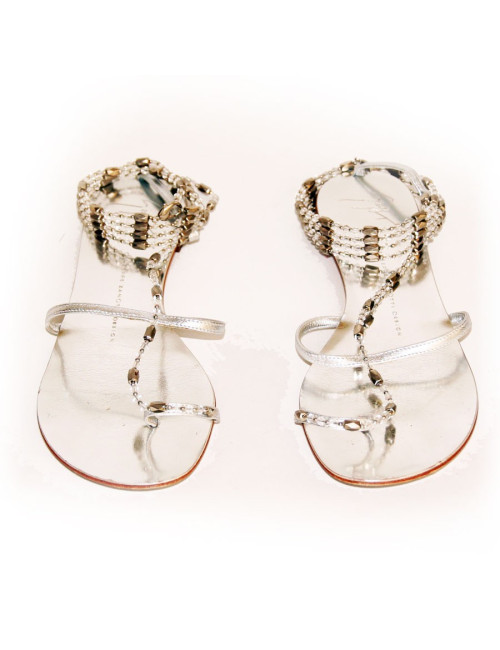Sandales plates GIUSEPPE ZANOTTI T 39