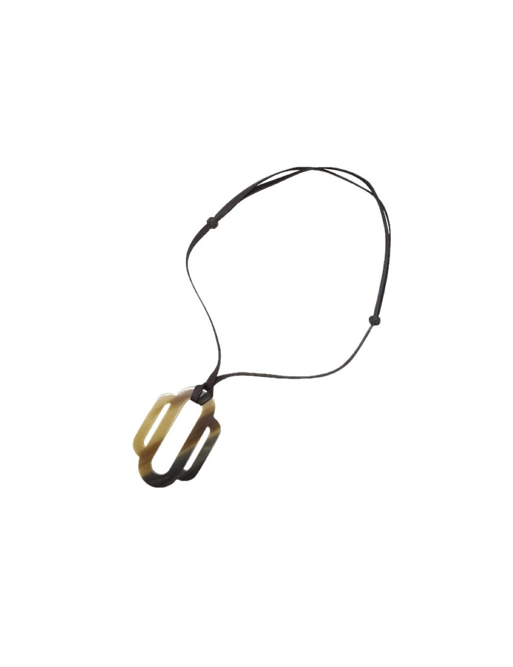 Collier Hermès corne de buffle