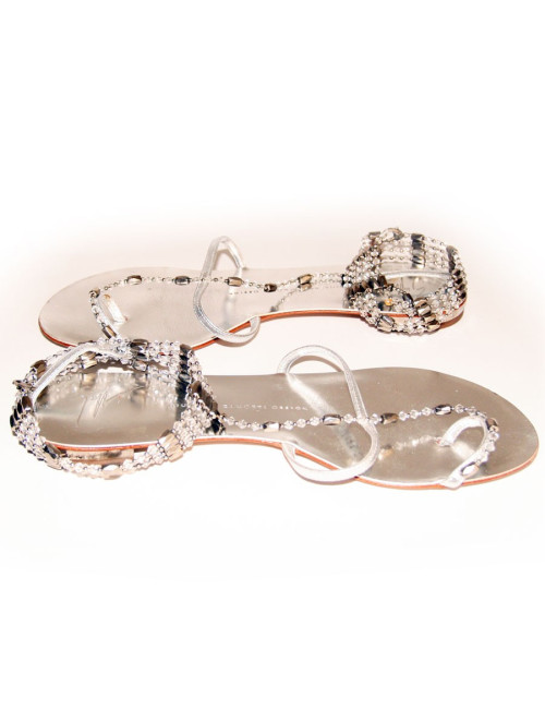 Sandales plates GIUSEPPE ZANOTTI T 39