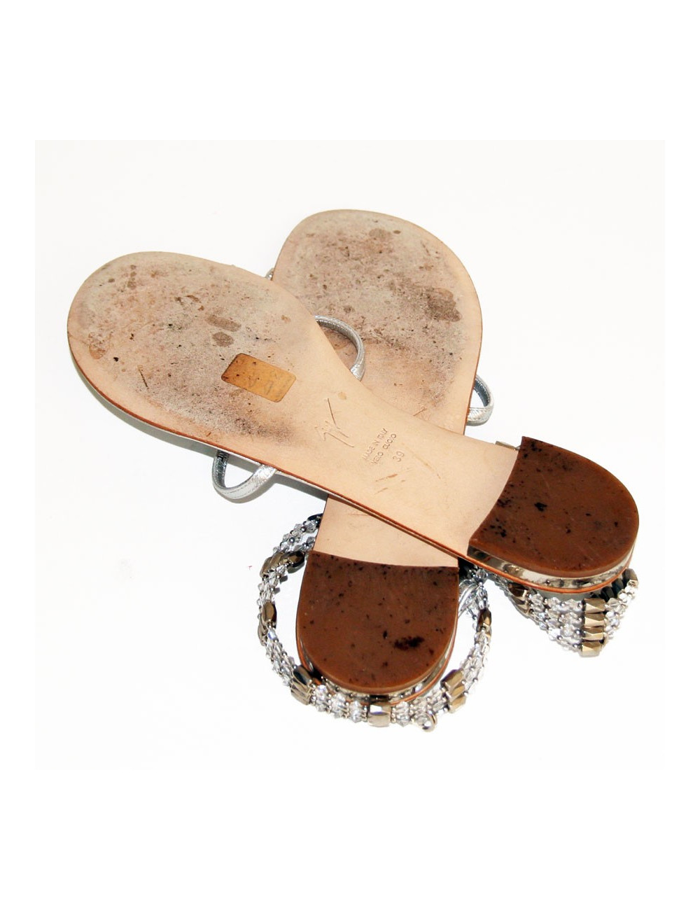 Sandales plates GIUSEPPE ZANOTTI T 39