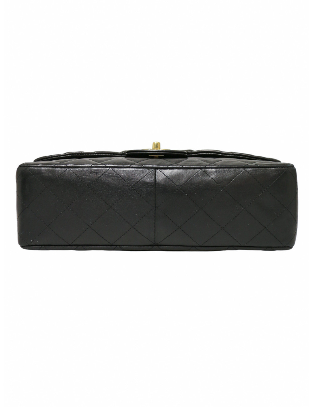 Sac chanel jumbo un rabat matelassé noir