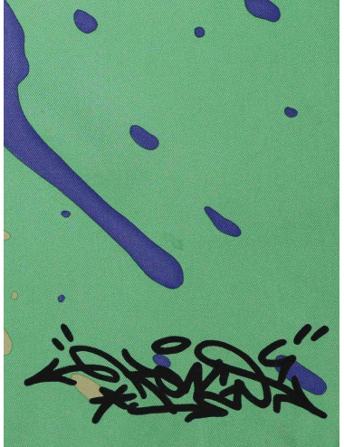 Carré Hermès 90 Graffiti par Kongo 2