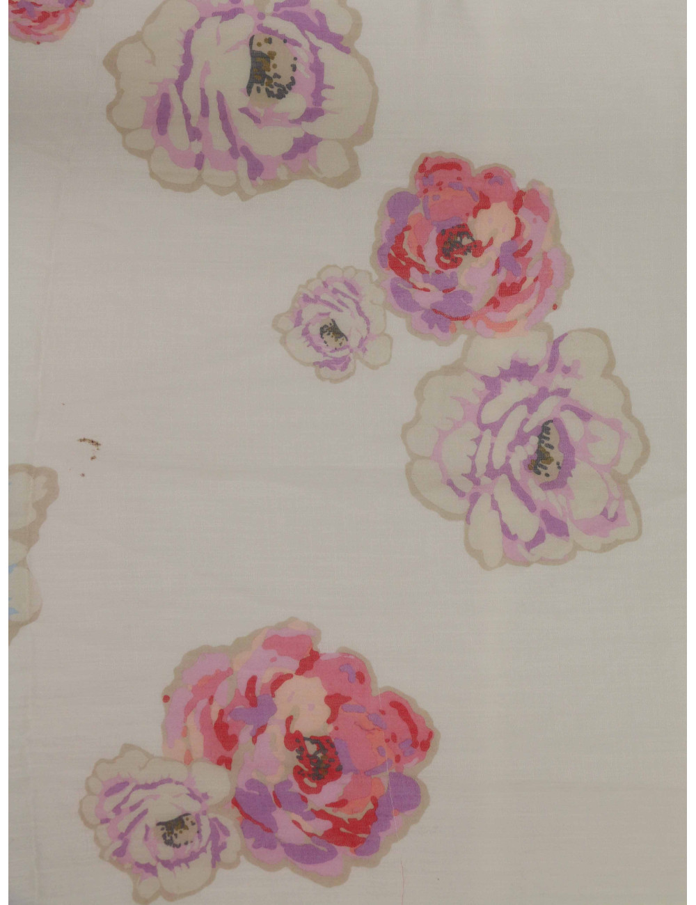 Foulard Chanel camélias rose