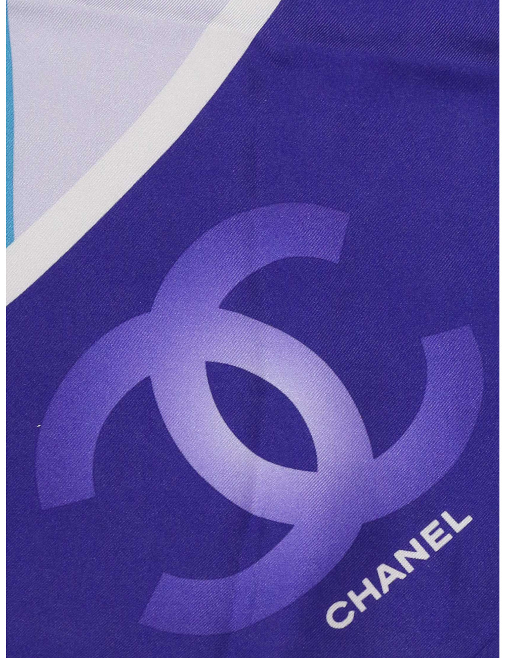 Carré Chanel numéro 5 multicolore soie