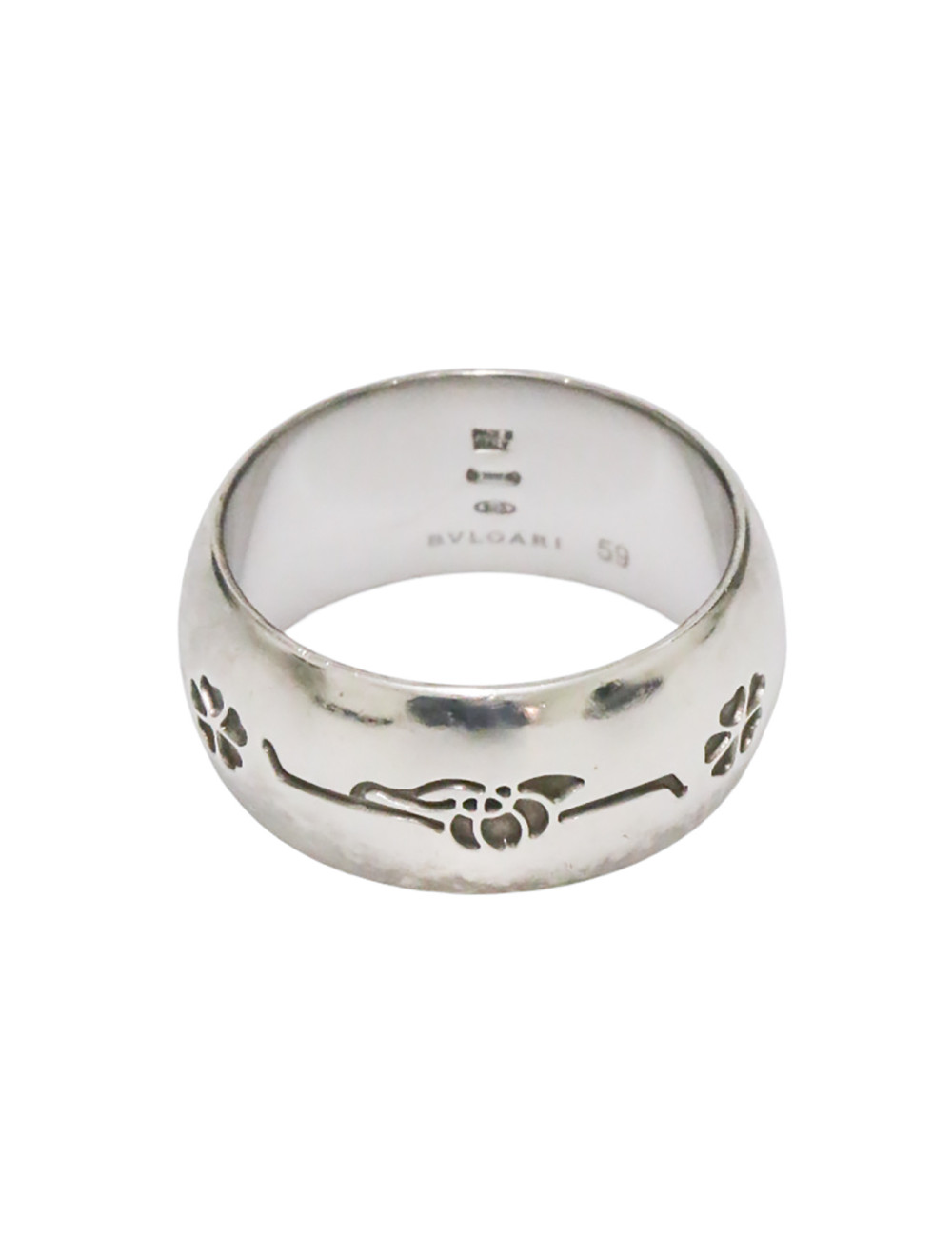 Bague BULGARI 125 years anniversary argent