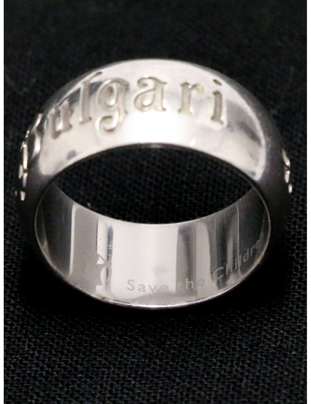 Bague BULGARI 125 years anniversary argent