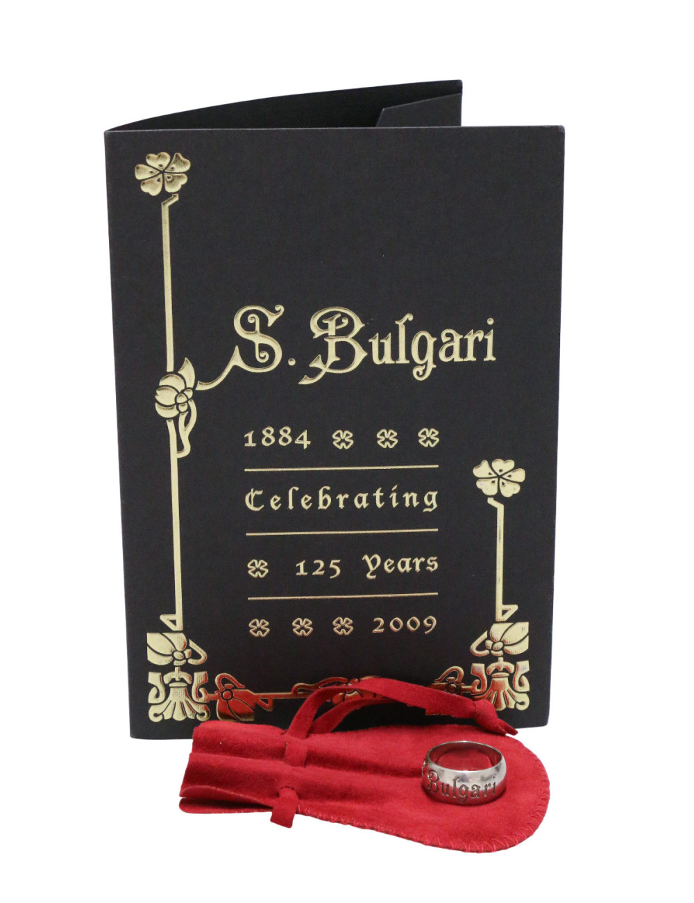Bague BULGARI 125 years anniversary argent