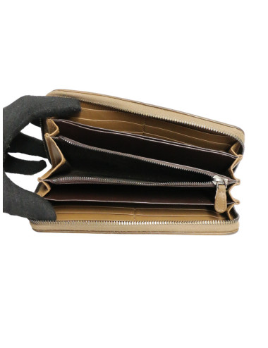 Portefeuille BOTTEGA VENETA cuir entrelacé zippé 2