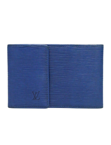 Porte chéquier LOUIS VUITTON cuir Epi