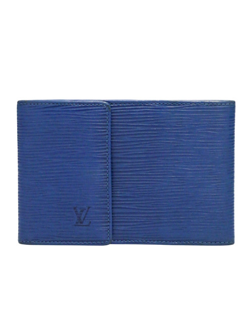 Porte chéquier LOUIS VUITTON cuir Epi