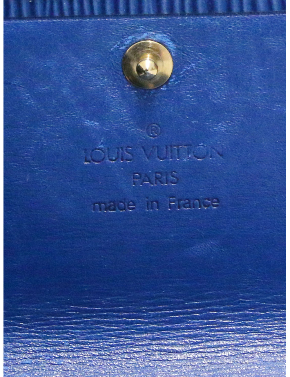 Porte chéquier LOUIS VUITTON cuir Epi