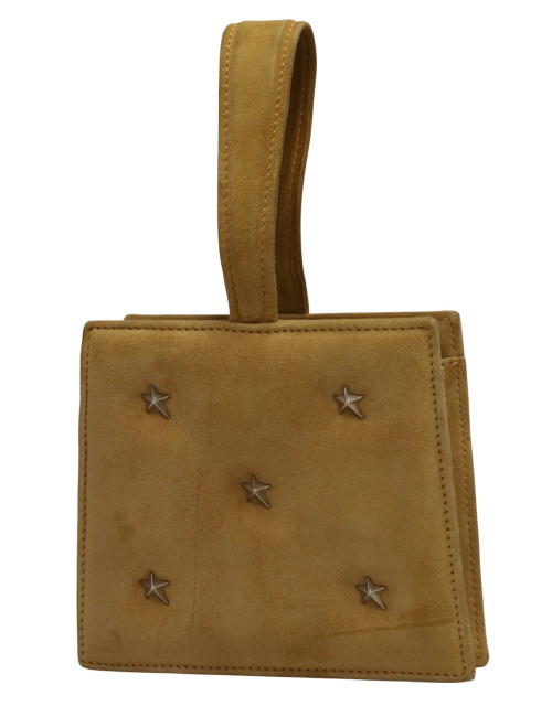 Mini sac Thierry Mugler beige