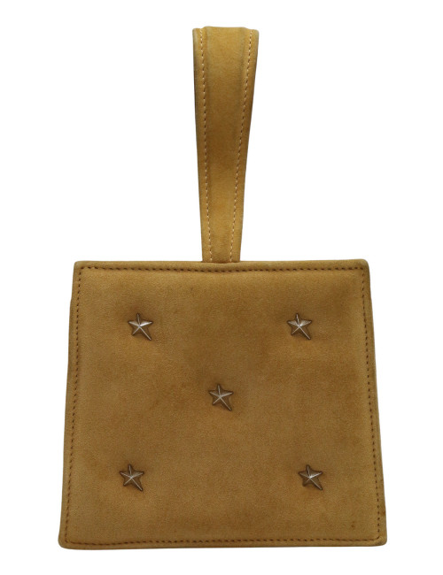 Mini sac Thierry Mugler beige