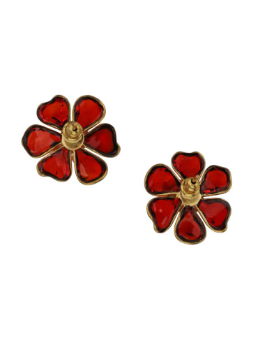 Clous d'oreille MARGUERITE DE VALOIS Topaze