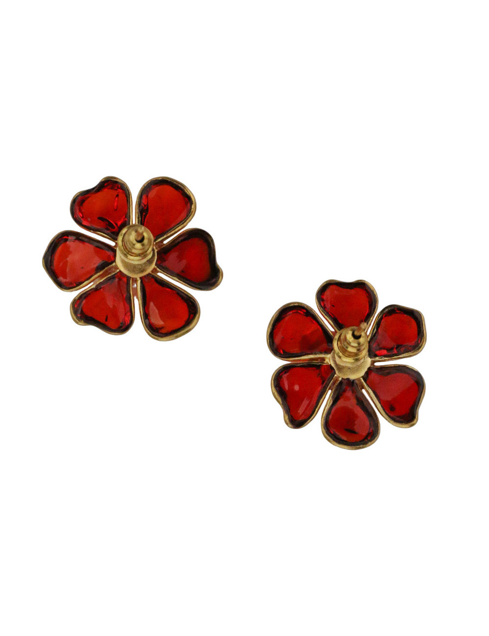 Clous d'oreille MARGUERITE DE VALOIS Topaze