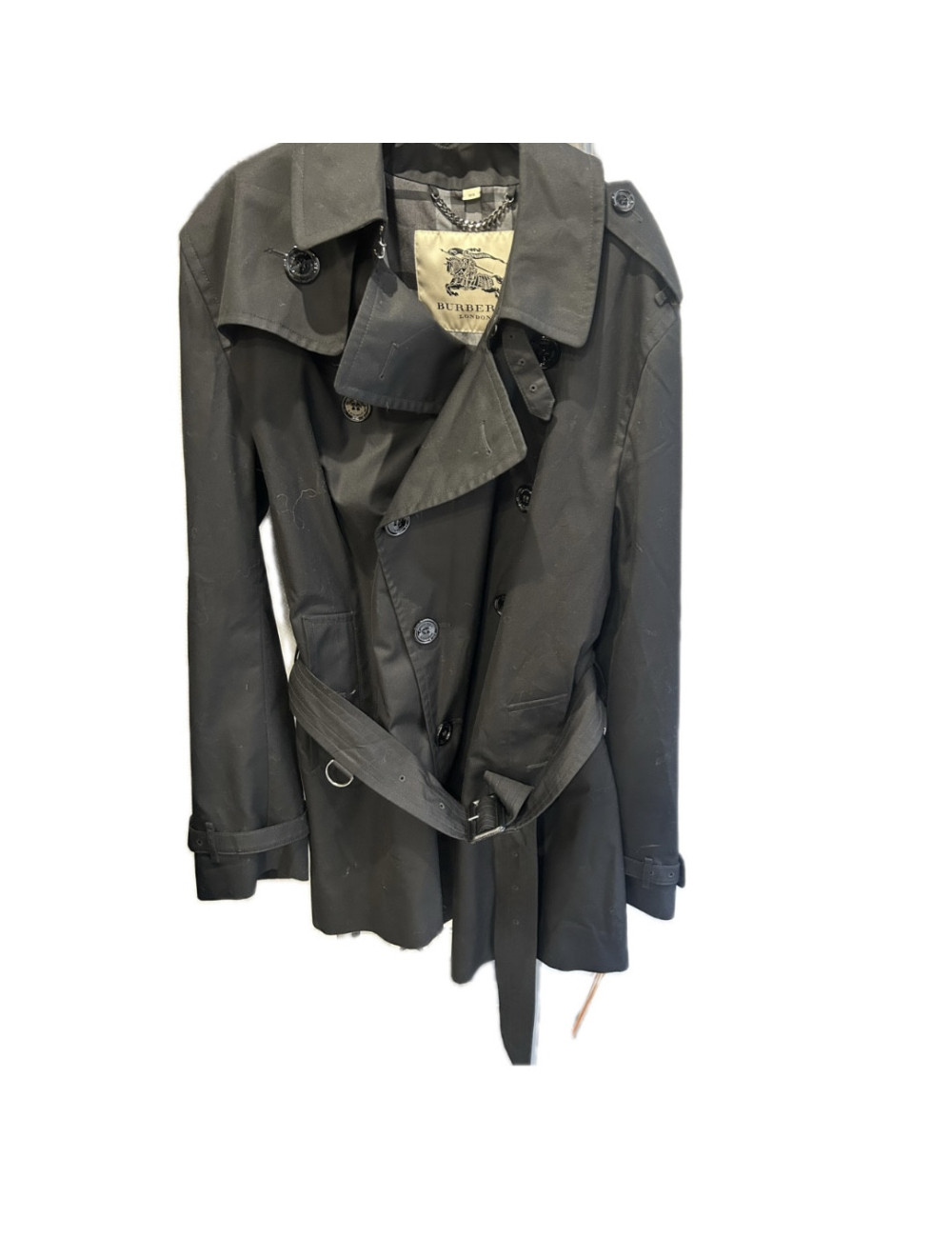 Trench Burberry London noir T56