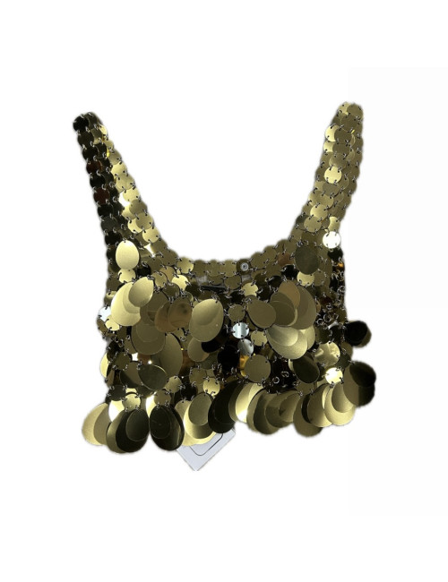 Ensemble Paco Rabanne doré T34