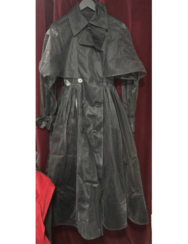 Trench Alexander McQueen tulle noir