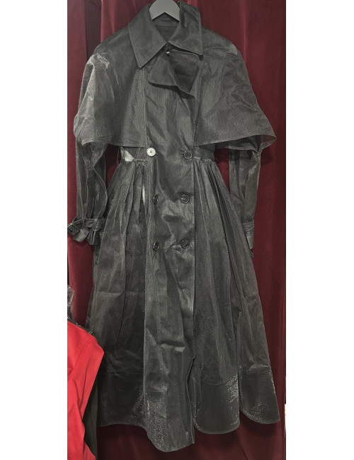 Trench Alexander McQueen tulle noir