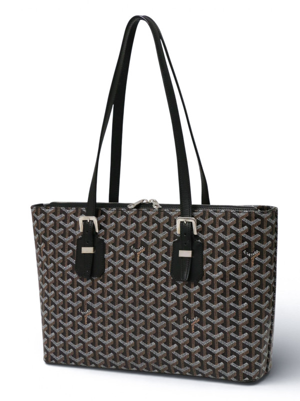 Sac Marie Galante toile noire Goyard