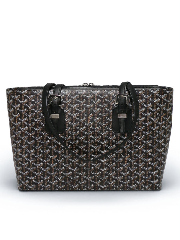 Sac Marie Galante toile noire Goyard
