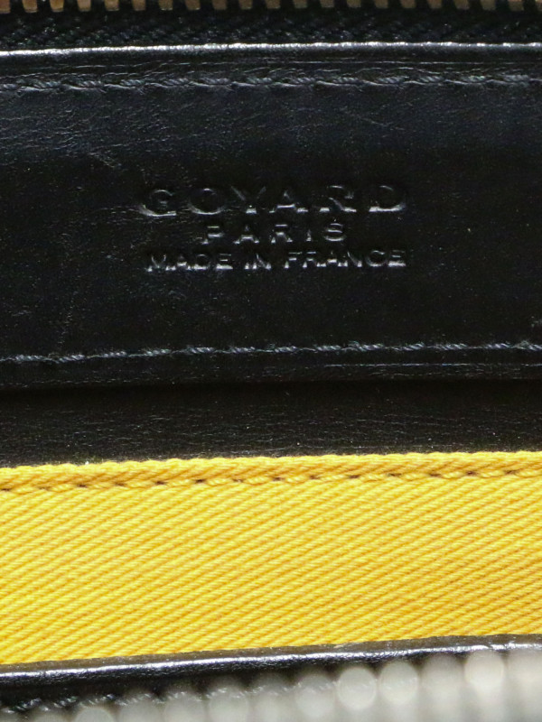 Sac Marie Galante toile noire Goyard