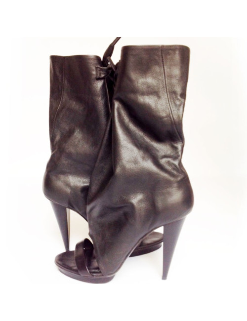 Escarpins BALANCIAGA T 36 façon bottines