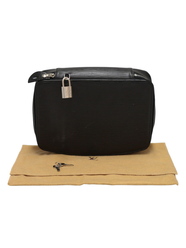 Trousse à bijoux Louis Vuitton Monte Carlo cuir épi