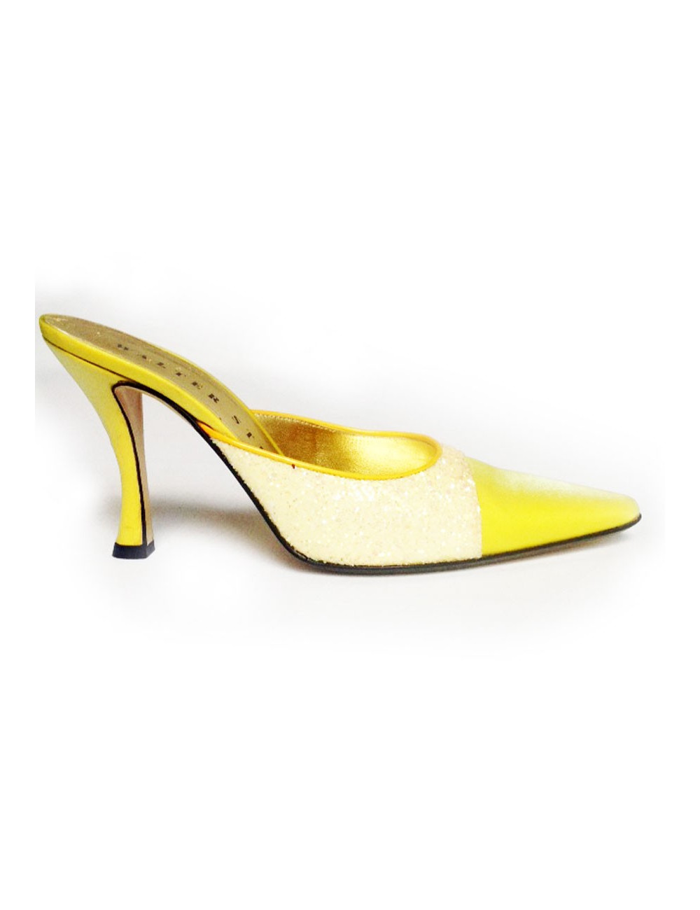 Escarpins jaunes WALTER STEIGER Taille 37,5