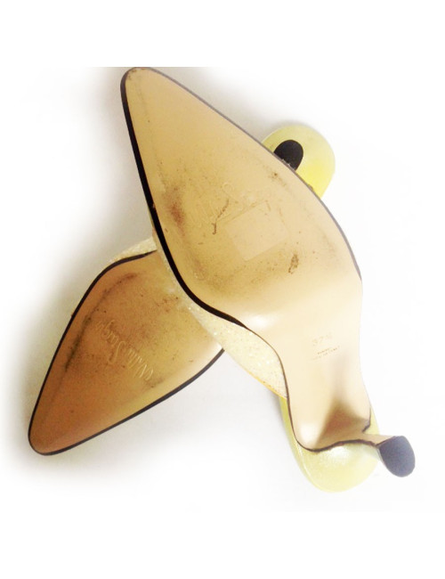 Escarpins jaunes WALTER STEIGER Taille 37,5