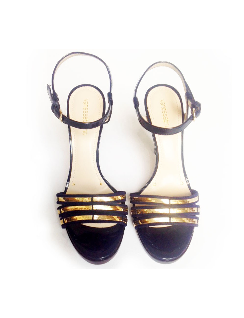 Sandales hautes bleu marine VANESSA BRUNO Taille 38