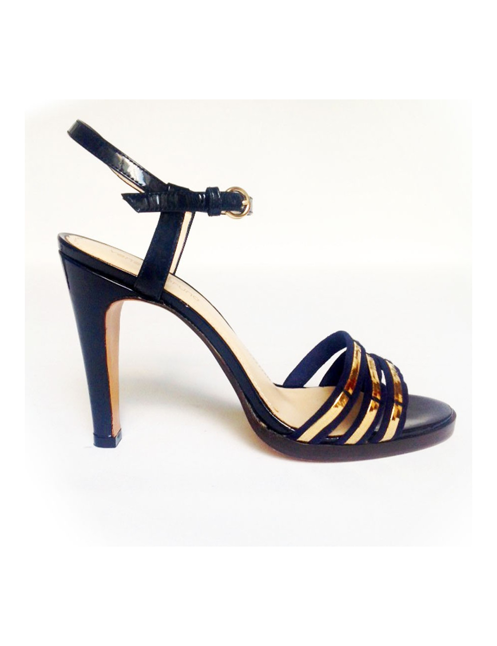 Sandales hautes bleu marine VANESSA BRUNO Taille 38