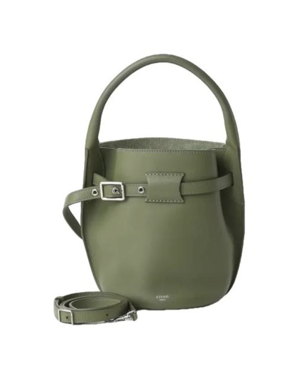 Sac Céline Nano cuir kaki