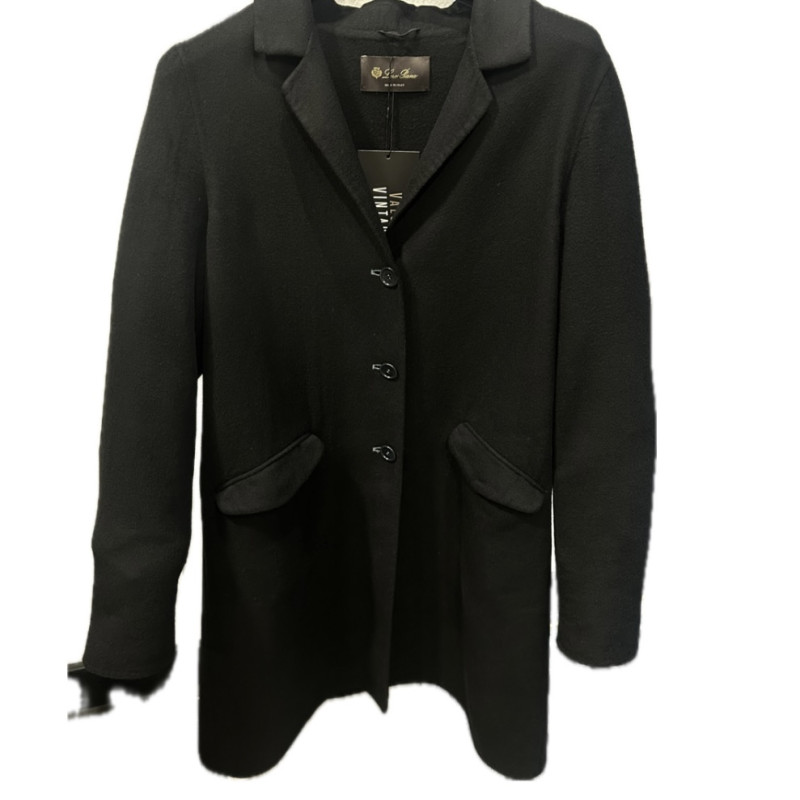 Manteau LORO PIANA cachemire bleu ciel