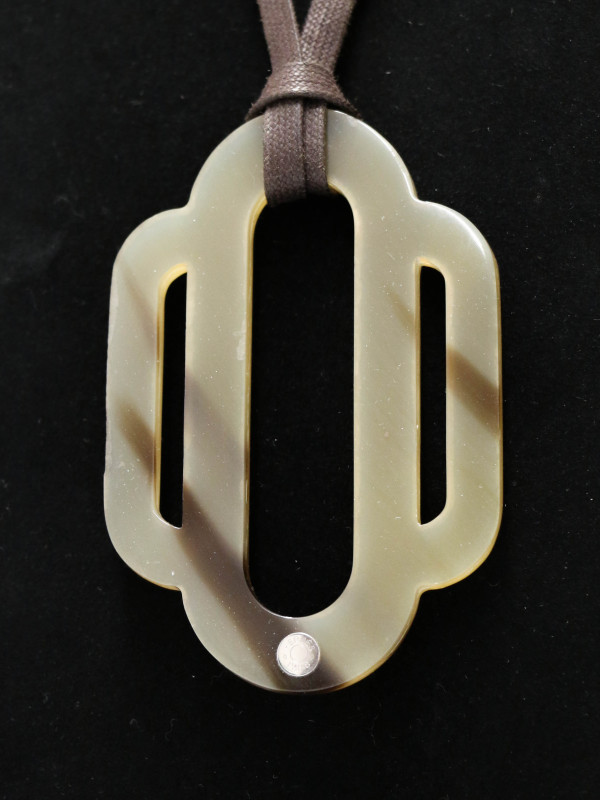 Collier Hermès corne de buffle