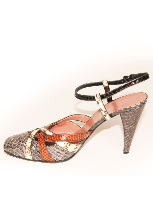 Escarpins en python MIU MIU Taille 38,5