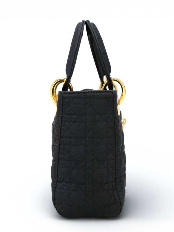 Mini Lady D Christian Dior toile noir