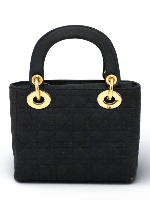 Mini Lady D Christian Dior toile noir