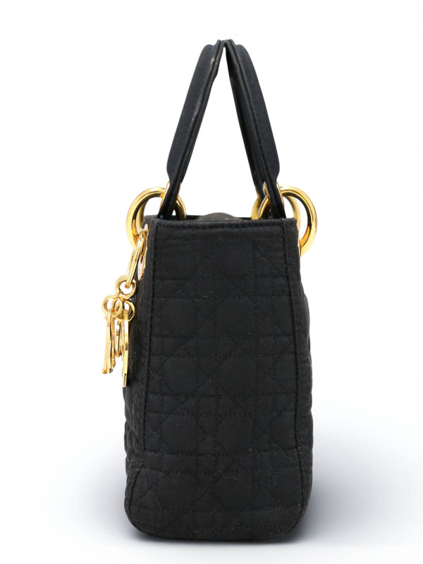 Mini Lady D Christian Dior toile noir