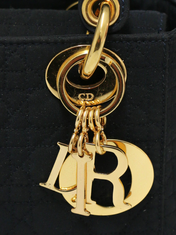 Mini Lady D Christian Dior toile noir