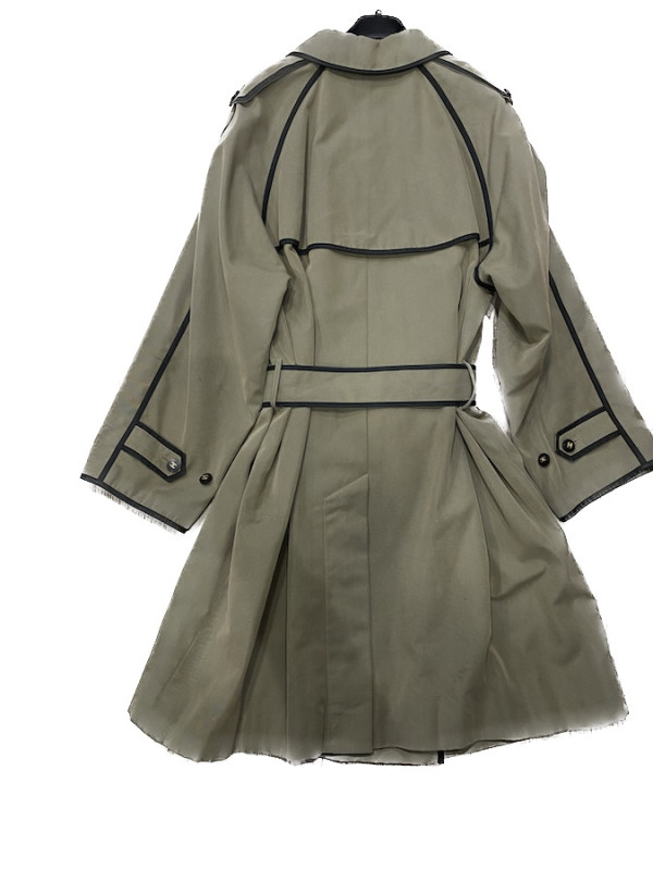 Trench Chanel kaki 1996-1998 T40