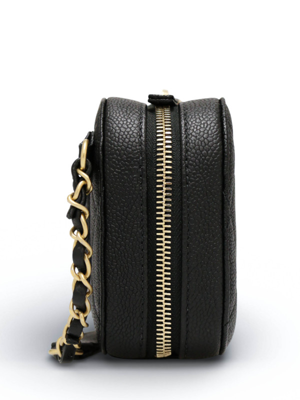 Ceinture pochette Chanel cuir caviar